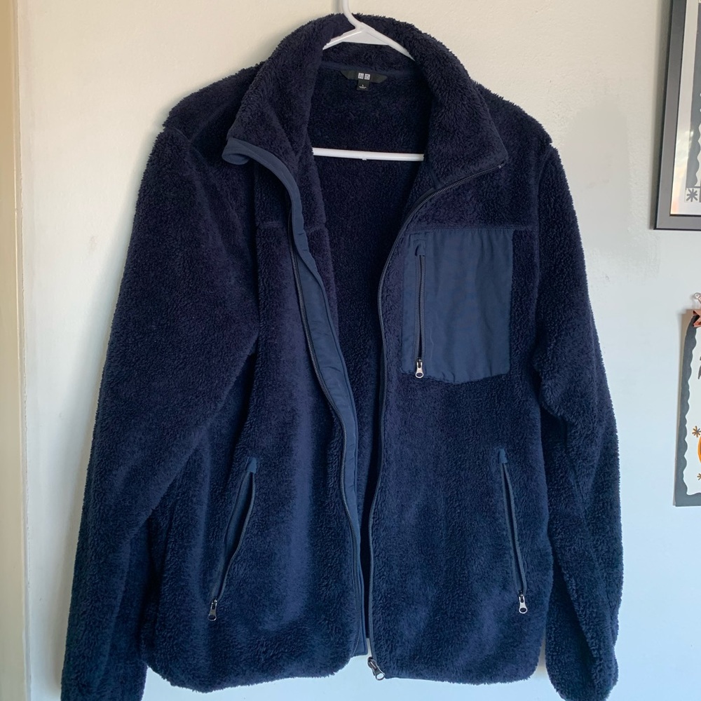 Uniqlo fleece zip up